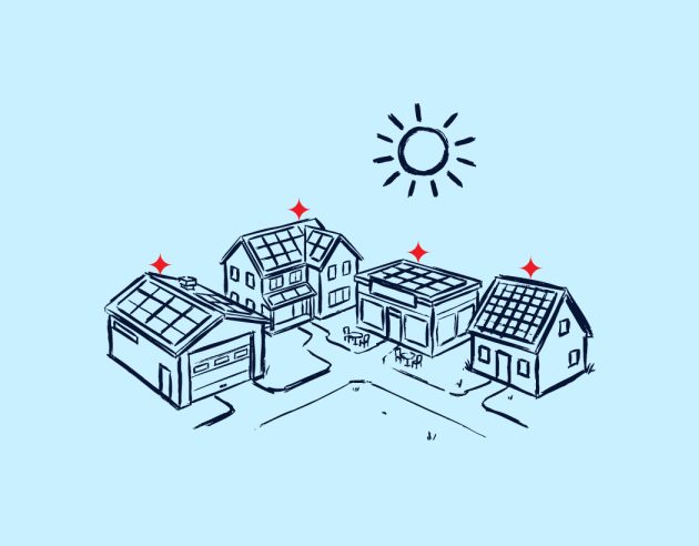 elk dak een energycentrale