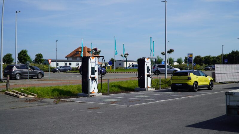 Sparki laadpaal locatie in Middelkerke