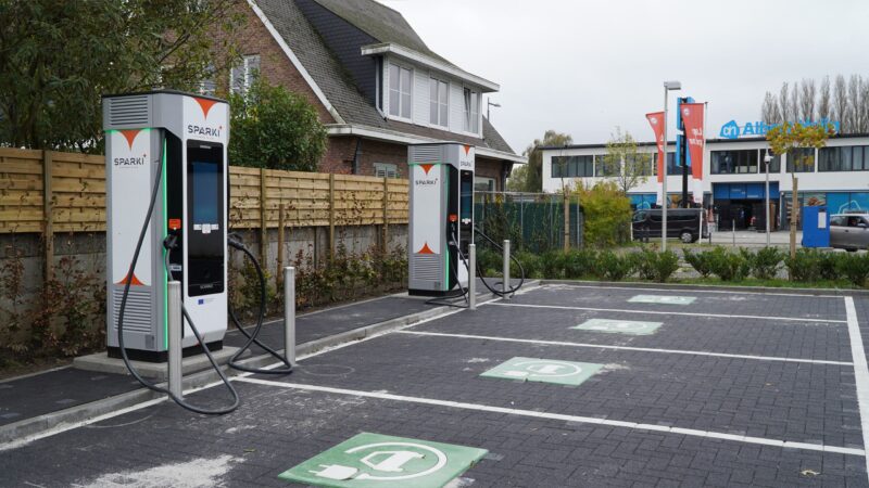 Sparki laadpaal locatie in Willebroek