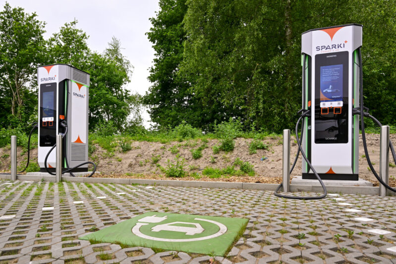 Sparki laadpaal locatie in Zoersel